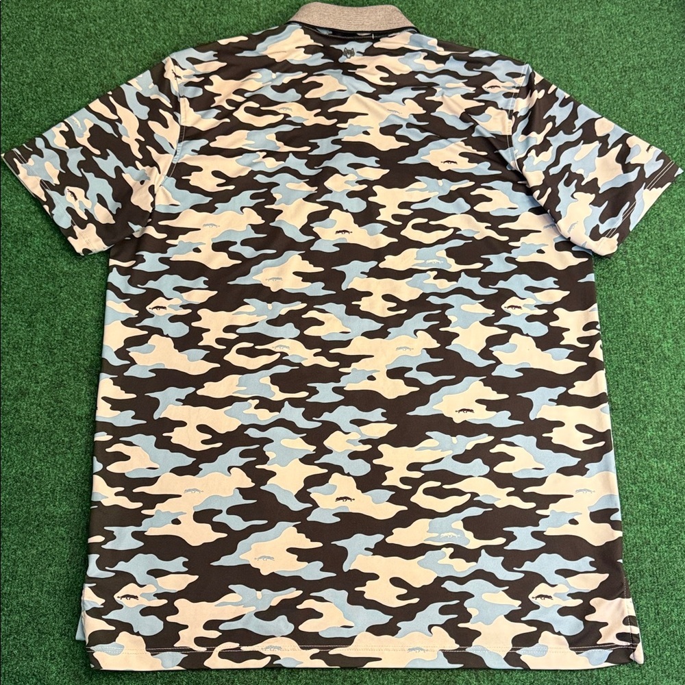 *RARE* Greyson Polo from Michael Jordan's The Grove XXIII (Camo mix/ Size M) - Picture 6 of 8